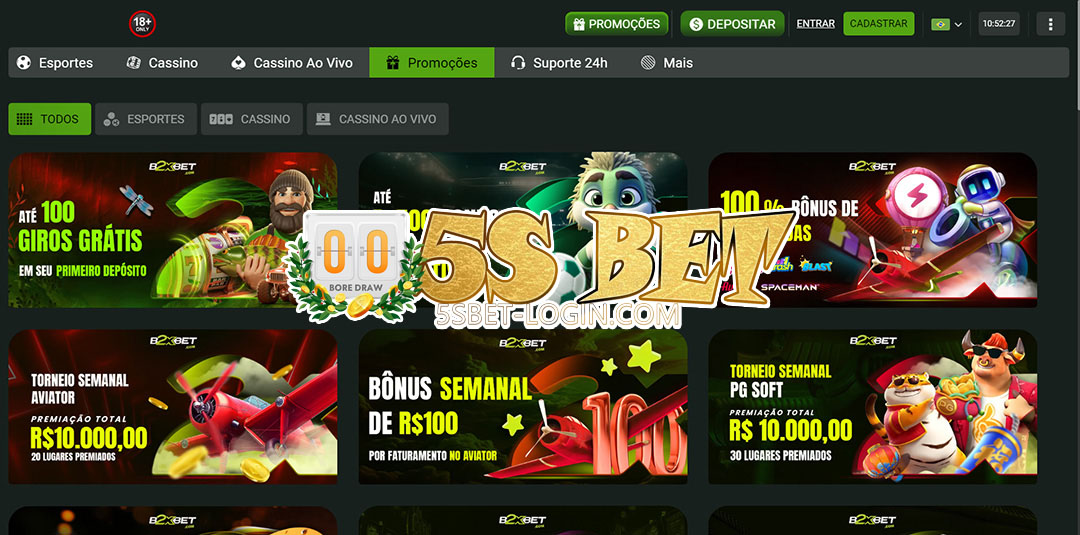 5s bet Bônus