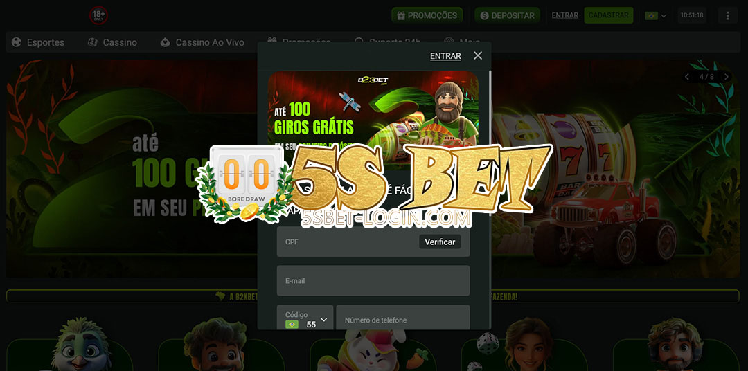 5s bet registrar